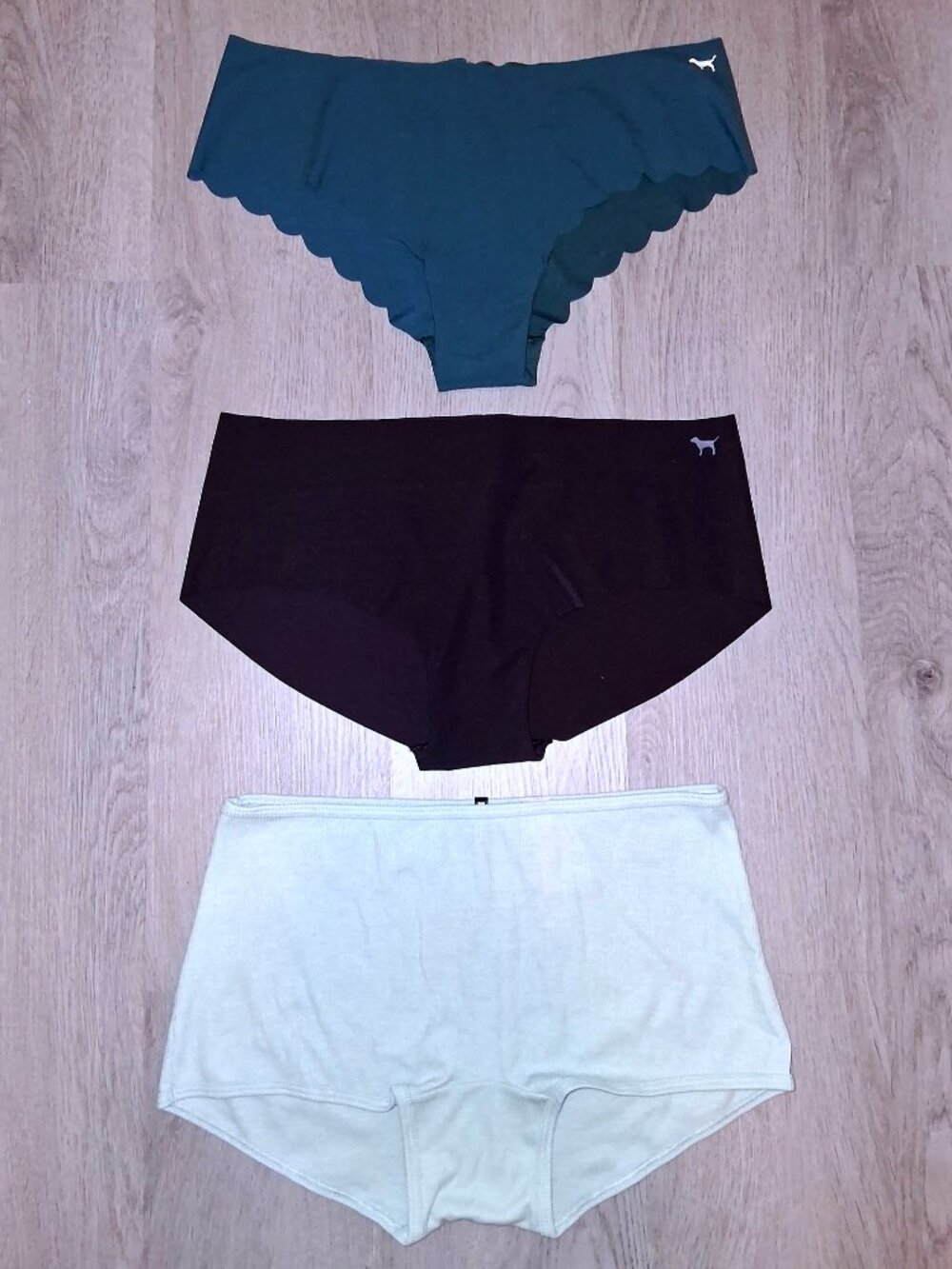 Lot of Victoria's Secret PINK Panties Size Large Cheekster Hipster Boyshort